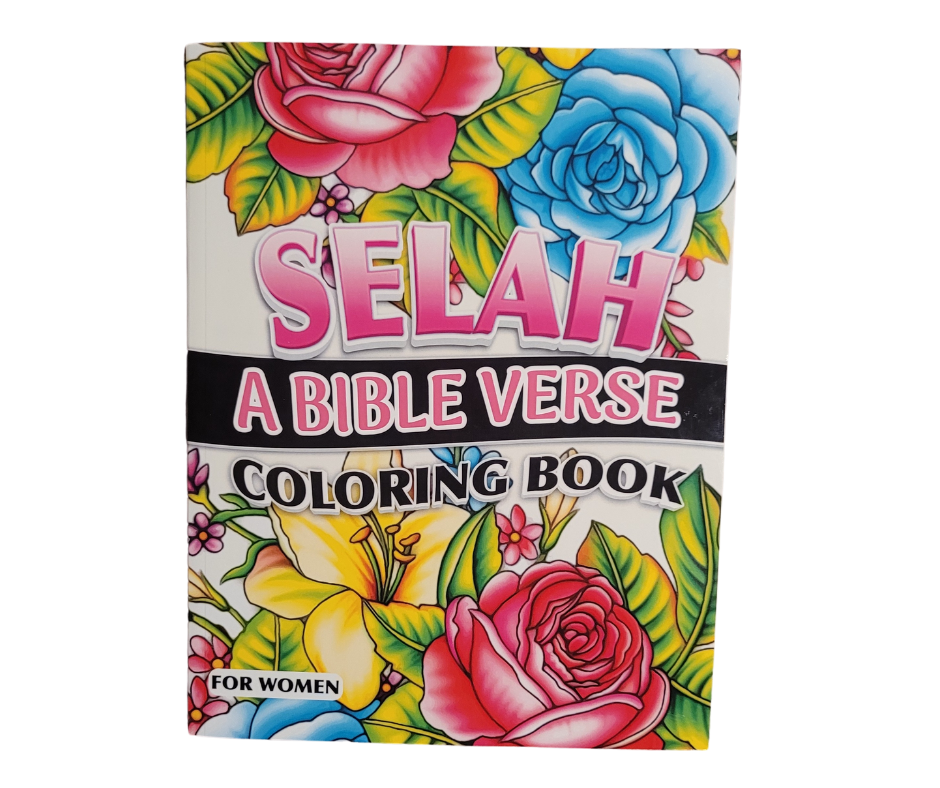 Selah, A Bible Verse Coloring Book for Women